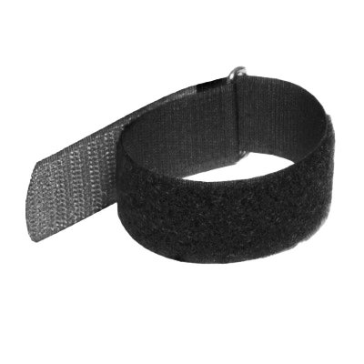 Velcrob�nd 220x25 mm pakke med 10 styk, Sort/Grey