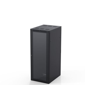 Rack Tower 32 unit 600 x 800 mm med Glasl�ge, Sort