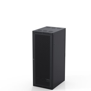 Rack Tower 32 unit 600 x 800 mm med Ventileret frontl�ge, Sort