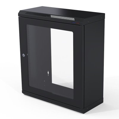 V�gh�ngt rack med polykarbonat l�ge 12 unit, brugbar dybde 225 mm