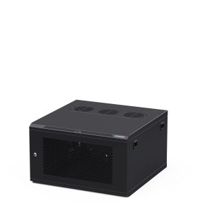 V�gh�ngt rack med gitter l�ge 6 unit, brugbar dybde 600 mm
