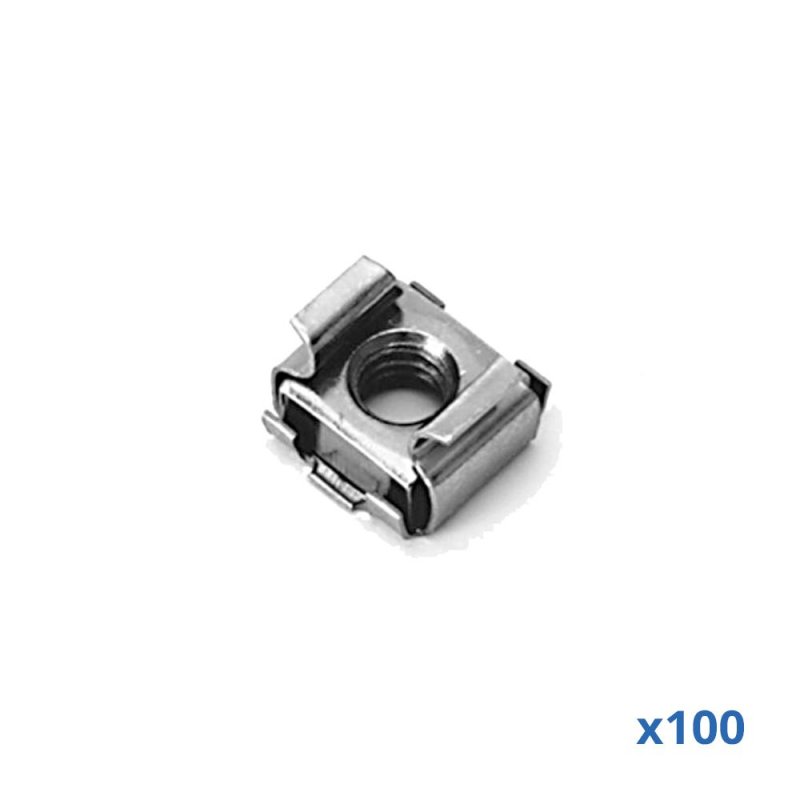 Rackmtrik M6 2.7-3.5 mm, pose med 100 styk