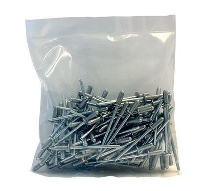 Popnit 3,2 mm x 7,9 mm, blankAlu - frpackning med 100 stycken