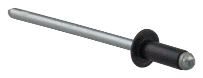 Popnitar 3,2 mm x 8 mm, Svart - p�se med 100 stycken
