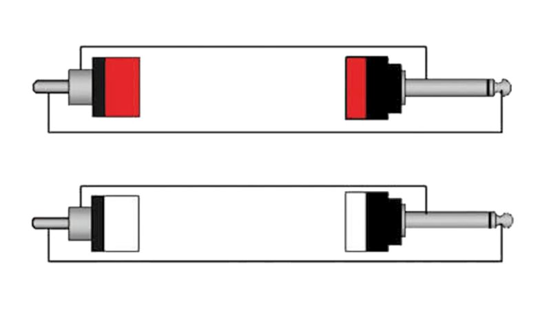 ProCab signalkabel 2 x Jack > 2 x RCA - 3 m