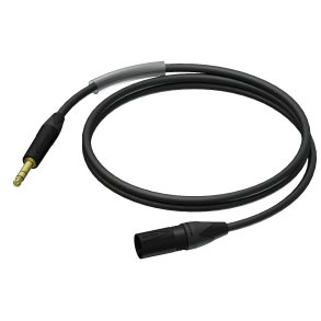 ProCab kabel Neutrik XLR han > Jack stereo - 3 meter