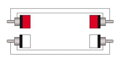 ProCab 2 x RCA han > 2 x RCA han - signalkabel 1 m