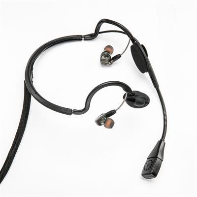 Point Source Audio Dual In-Ear intercom headset med noise-cancelling