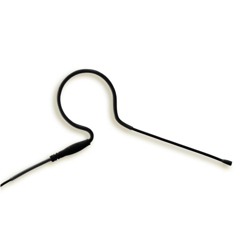 Point Source Audio Single-Ear Headset mikrofon, Omni, Sort