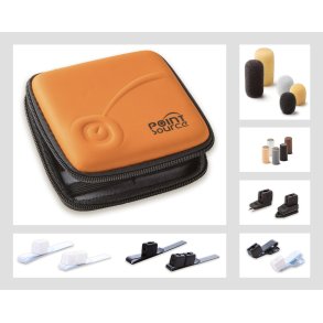 Point Source Audio tilbeh�rs sortiment til Lavalierrmikrofon