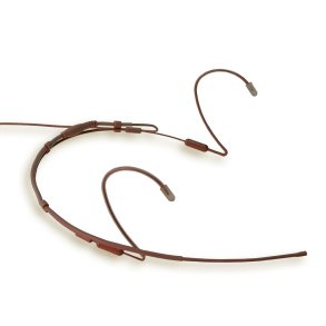 Point Source Audio Dual Omni Petite headset mikrofon, Brun