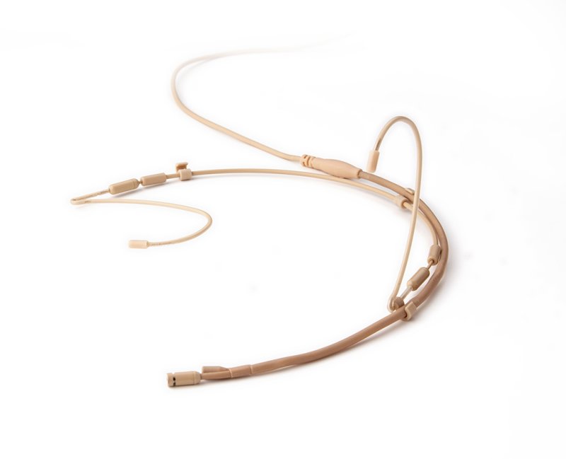 Point Source Audio headset mikrofon Omni og Cardoid, Beige