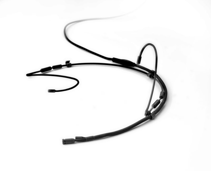 Point Source Audio headset mikrofon Omni og Cardoid, Sort