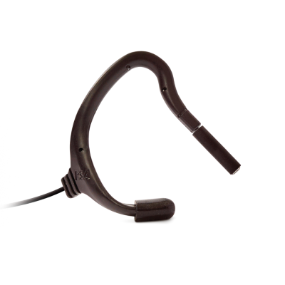 Point Source Audio On-ear mikrofon med minijack TRS stik til tr�dl�se systemer, Sort