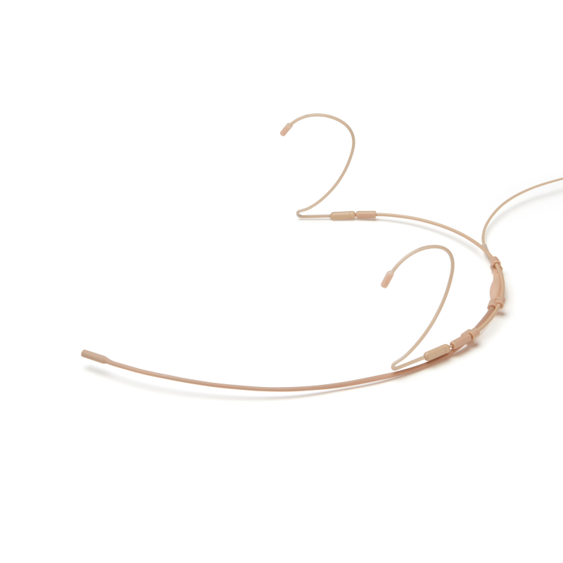 Point Source Audio headset mikrofon, kugle karakteristik, Beige