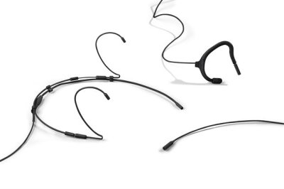 Point Source Audio headset mikrofon, kugle karakteristik, Sort