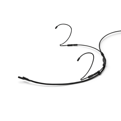 Point Source Audio headset mikrofon dual-omni, Sort