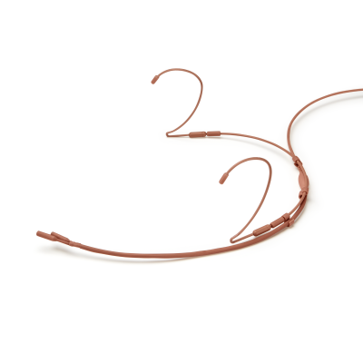 Point Source Audio headset mikrofon, dual-omni, Brun