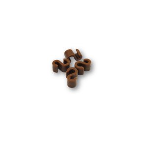 Point Source Audio 8-Series kabelclips, Brun