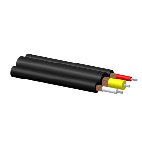 ProCab Composite video 75 ohm & Left/Right kabel 100 m