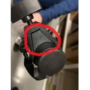 RCF Plastic triang. insert poulemount EVOX