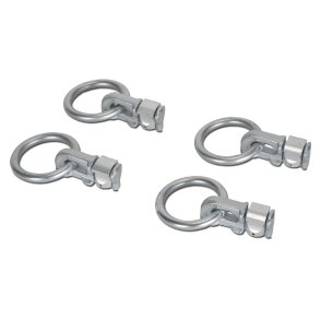 RCF flyvepunkt connectorst m/4 stk.Ring & studs