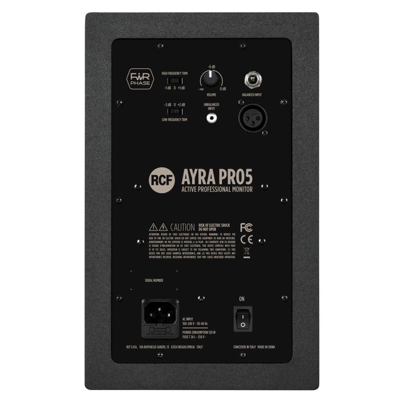 RCF Ayra Pro 5 Studiomonitor 75 W + 25 W Class-D