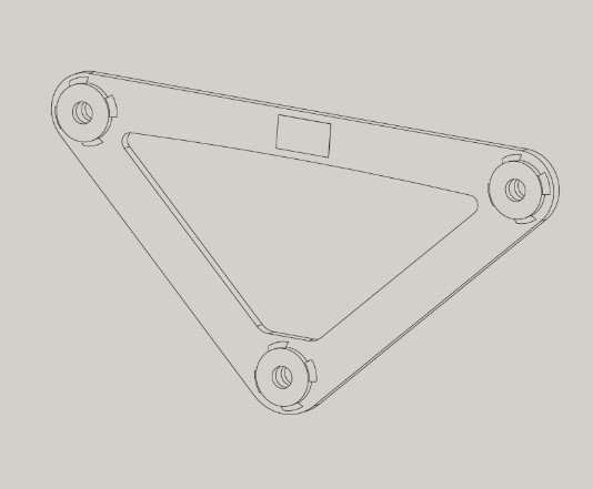 Azimut beslag til GTX til horisontal array-styring