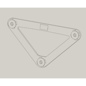 Azimut beslag til GTX til horisontal array-styring