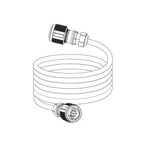 P-COM 8 fleksibel link kabel 8 x 4mm2 (12 awg) 10 m