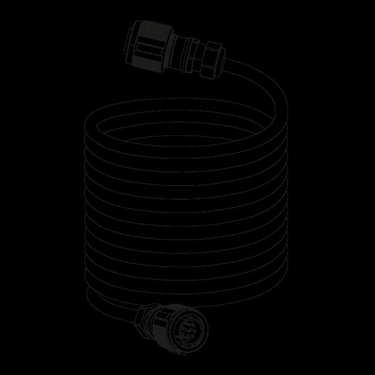 P-COM 8 fleksibel link kabel 8 x 4mm2 (12 awg) 25 m 