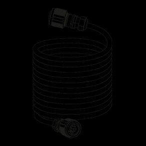 S-COM 19 fleksibel kabel 6 x analog signal mellem Touring Racks 30 m