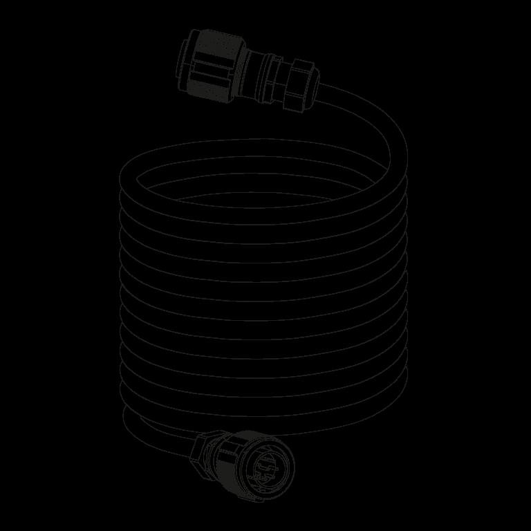 S-COM 19 fleksibel kabel 6 x analog signal mellem Touring Racks 30 m