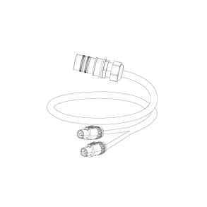 Kabel adapter NL4 til P-COM8 (XPS 16K til GTX/GTS moduler)
