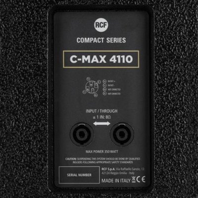 RCF C-MAX 4110 passiv h�jttaler 1400W 128 dB