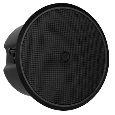 RCF indbygnings subwoofer 80 W, Sort