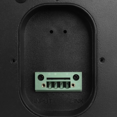 RCF indbygnings subwoofer 80 W, Sort