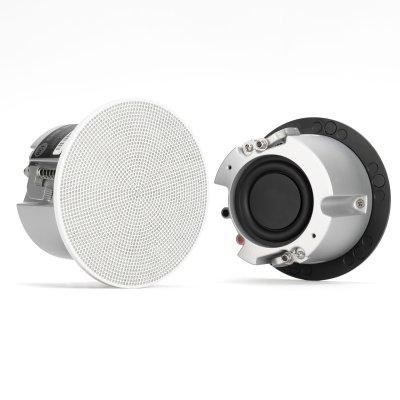 RCF indbygningsh�jttaler 2-vejs coaxial 15W 100 Volt 16 Ohm, Hvid