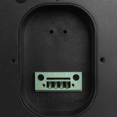 RCF indbygningshjttaler 2-vejs coaxial 40W 100 Volt 8 Ohm, Sort