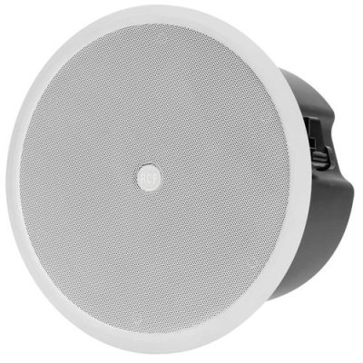 RCF indbygningsh�jttaler 2-vejs coaxial 80W 100 Volt 8 Ohm, Hvid