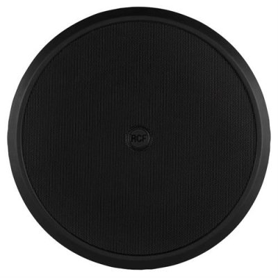 RCF indbygningshjttaler 2-vejs coaxial 80W 100 Volt 8 Ohm, Sort