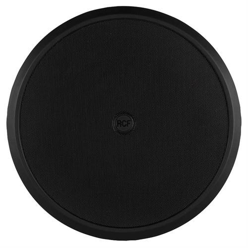 RCF indbygningshjttaler 2-vejs coaxial 80W 100 Volt 8 Ohm, Sort