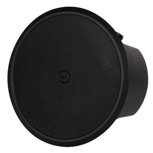 RCF indbygningshjttaler 2-vejs coaxial 80W 100 Volt 8 Ohm, Sort