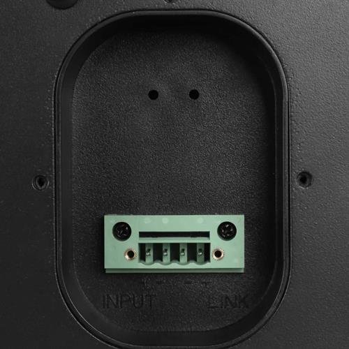 RCF indbygningshjttaler 2-vejs coaxial 80W 100 Volt 8 Ohm, Sort