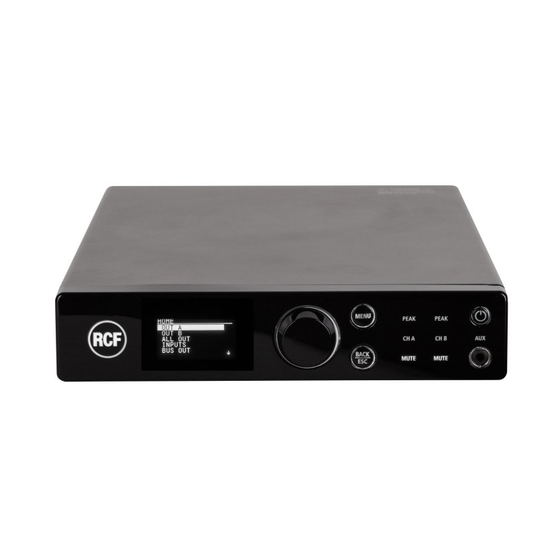 RCF mixer forstrker 5 input  2 x 160 W 