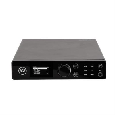 RCF mixer forst�rker 2 line, 1 Mic input  2 x 80 W 