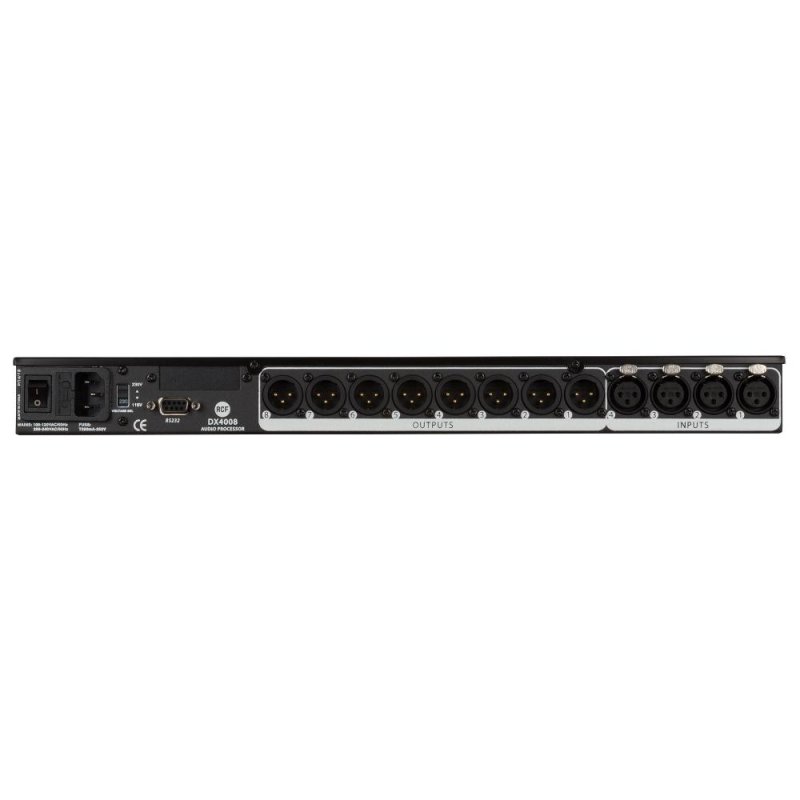 RCF digital processor 4 in / 8 out