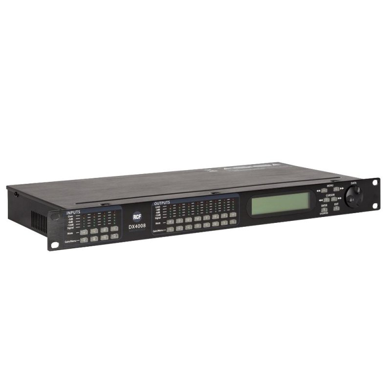 RCF digital processor 4 in / 8 out