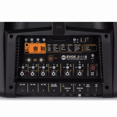 RCF EVOX Jmix 8 hjttaler system med mixer, Hvid