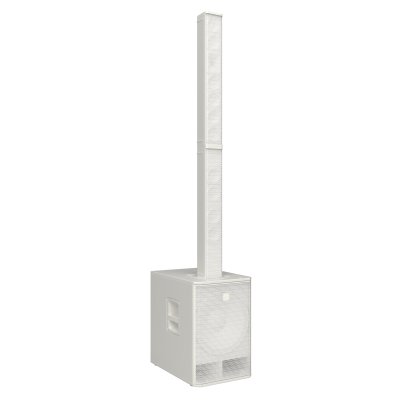 RCF EVOX V15 h�jttaler system 1 aktiv Sub / 1 passiv top 3500W 133 dB, Hvid